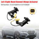 Hood Bonnet Hinge Actuator L&R 51237326019 51237326020 Fit For BMW X5 F15 X6 F16