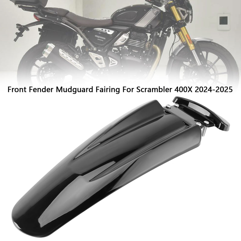 Front Fender Mudguard Fairing For Scrambler 400X 2024-2025