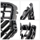 2PCS Front Lower Fog Light Cover Grille Grill Fit VW Touareg 7P 2015-2017