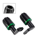 Cnc Anti-Crash Frame Sliders Protector Green For Kawasaki Zx-6R Zx 6R 2024-2025