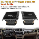 1668300154 For Mercedes Benz GL Class (X166) 2012-2015 2X Front Left+Right Dash Air Vent Grille