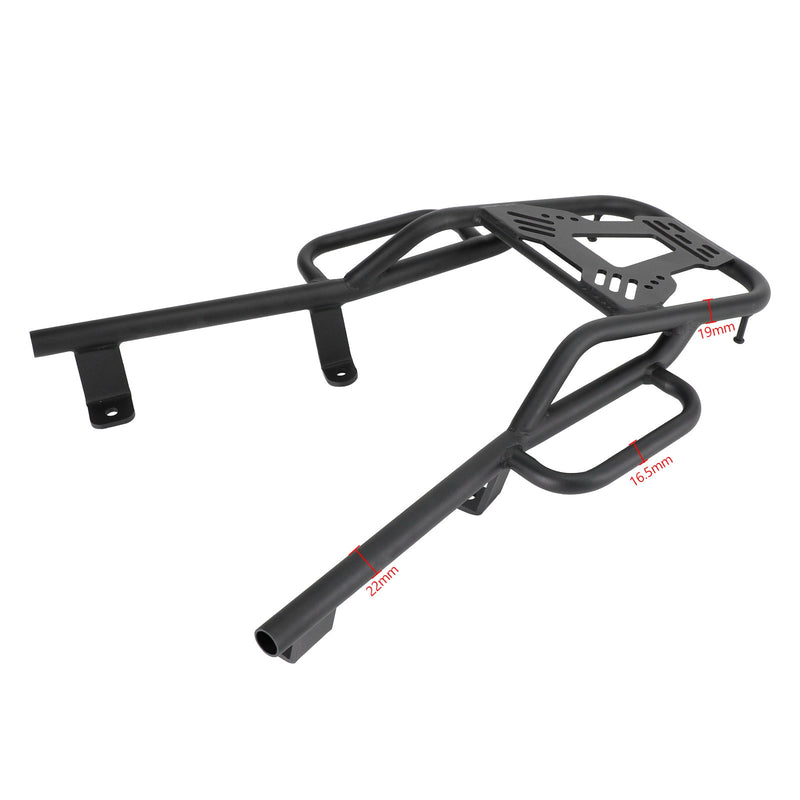 Honda ADV160 ADV 160 2023 Black Rear Luggage Cargo Rack w/Grab Handle Rail