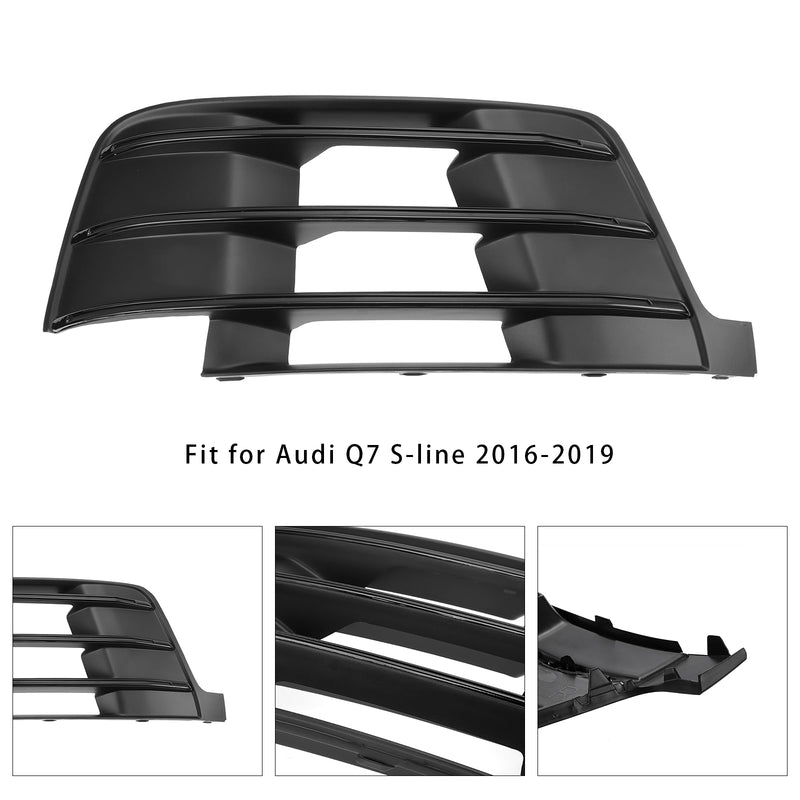 Original Fog Light Grille Right Side 4M0807682D For Audi Q7 S-Line 2016-2019