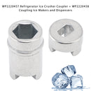 WP2220457 Refrigerator Ice Crusher Coupler + WP2220458 Coupling