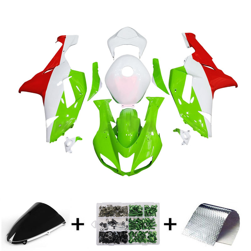 Injection Fairing Kit Bodywork Plastic ABS fit For Kawasaki ZX6R 636 2007-2008
