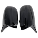 Side Mirror Covers Rearview Housing Black for Lexus IS250 IS350 2006-2012