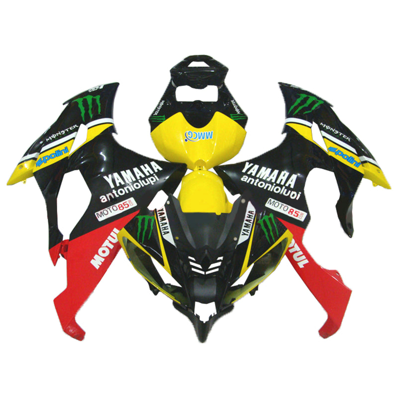 Amotopart Yamaha YZF 600 R6 2008-2016 Fairing Kit Bodywork Plastic ABS