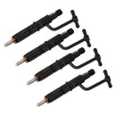 4Pcs Fuel Injector For Mustang Bobcat 843 853 960 2060 Isuzu 4JB1 6646906