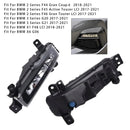 Pair LED Front Bumper Fog Lights For BMW G20 G21 X1 F48 LCI F45 F46 63178089526