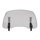 Universal Adjustable Windshield Clip On Wind Screen Deflector Extension Spoiler