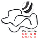 1983-1987 For Toyota AE86 Corolla  2-Door 2PCS Front Roof Side Rail Weatherstrip