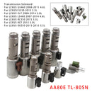 AA80E TL-80SN Transmission Solenoids Kit For Toyota IS LS460/LS460L GS460