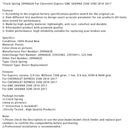 Clock Spring 20906820 For Chevrolet Express GMC SAVANA 2500 3500 2010-2017