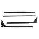4pcs Inner Outer Weatherstrip Door Belt For Mazda BT-50 Pro Pick Up 2012-2019