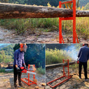 Log Stand Chainsaw Log Saw Bench Wood Folding Saw Horse Smart Holder Heavy Duty
