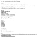 Fuel Valve X39800300006Z For Citroen For Ford For Nissan