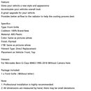 Chrome Black Front Bumper Grill Grille Fit Mercedes Benz W463 1990-2018