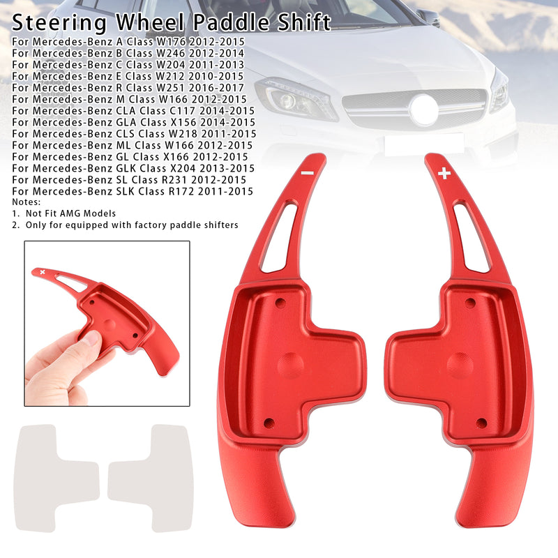 Steering Wheel Paddle Shifter For Mercedes-Benz A C E ML 12-15