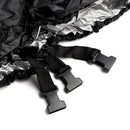 Universal Waterproof Duty Boat Cover 16-18Ft Black For Fishing Boat Shelter