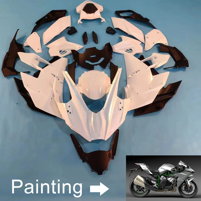 Amotopart Kawasaki Ninja H2 2015-2022 Fairing Kit Bodywork ABS