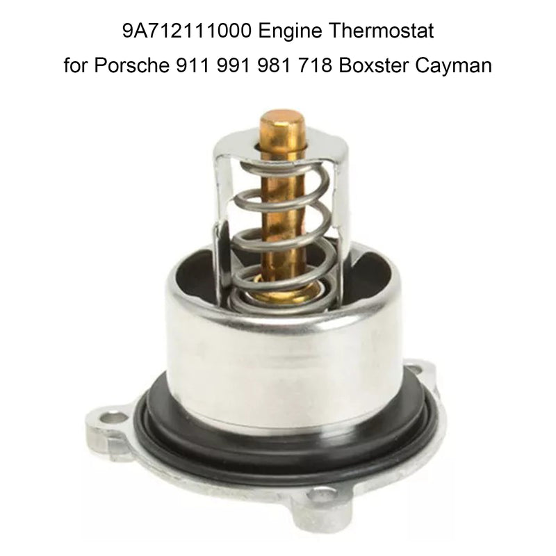 9A712111000 Engine Thermostat for Porsche 911 991 981 718 Boxster Cayman