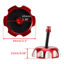 Aluminum Fuel Tank Cap w/Vent Red For Yamaha Raptor YFM 250/350/660R YFZ450