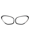 2pcs Gloss Black Headlights Ornamental Ring For Mini Cooper Countryman R60