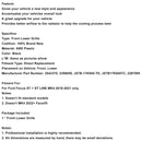 Front Bumper Lower Grille JX7B-17K945-TD Fit Ford Focus MK4 2018-2021 ST