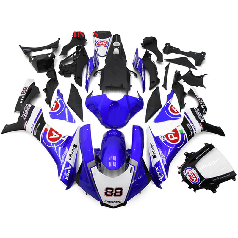 Amotopart Yamaha YZF 1000 R1 2015-2019 Fairing Kit Bodywork Plastic ABS