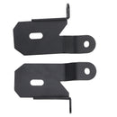 7318 A-Pillar Black Light Mount Brackets For Jeep Wrangler JL 2018-2019