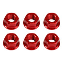 6x Rear Sprocket Nuts M10 x 1 Red For Ducati Panigale V2 V4 V4S 1199 1299 12-24