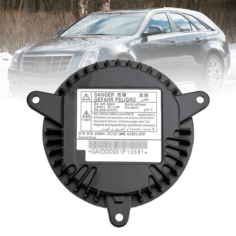 Xenon HID Headlight Electric Ballast D1S GAVD00G31P10581 For Cadillac