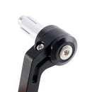 Billet Aluminum 22mm 25mm Round Bar End Mirror For Tracker Superbike Motorcycle