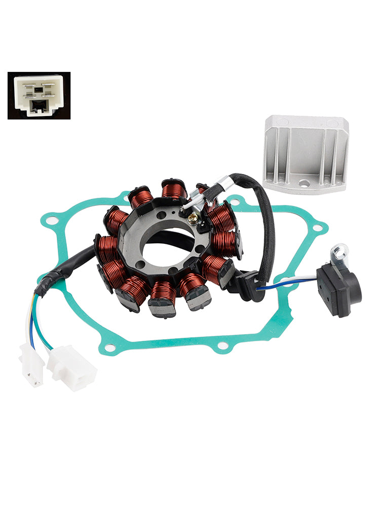 Stator Generator Regulator Rectifier Gasket For Honda BC110 Biz110i 2018-2024