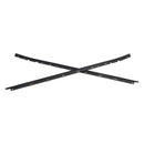 Driver + Passenger Sides Door Panel Outer Window Seals For Corvette 1984-1996