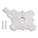 Left Car Side Mirror Glass Lens White Plastic Bracket Clip Holder for Honda