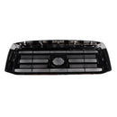 2010-2013 Fit Toyota Tundra Matte Black Chrome Front Bumper Grill Grille