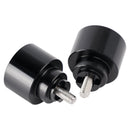 ALU Handle Bar End Weight Set Black For Honda CBR600 CBR900 VFR800 CTX700