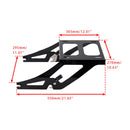 2018-2021 Softail Sport Glide FLSB Black Two Up Luggage Trunk Mount Rack
