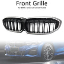 Double Slat Black Kidney Grille 51138072085 Fit BMW 3 Series G20 2019-2022