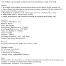 LH+RH Rear Led Tail Lamp For Cheverolet Colorado Holden Ltz 2.8 2012-2019