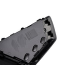 Black Front Fog Light Grille Trim Cover Fit Audi A4 B9 S-LINE S4 2018-2020