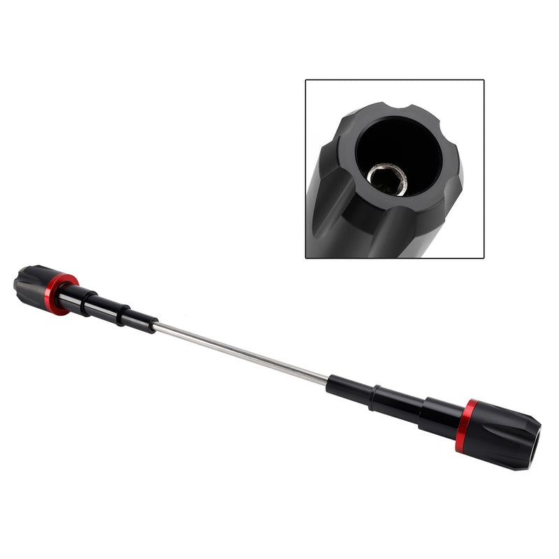 Aluminum Frame Crash Slider Protection Red For Du Cafe Racer Scrambler 800