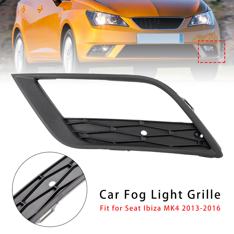 Fog Light Grille Left Side 6J0853665F For Seat Ibiza MK4 2013-2016