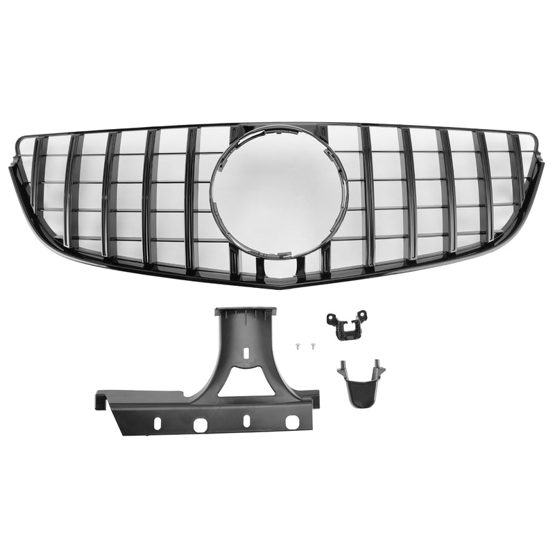 GT Style Front Bumper Grille Grill Fit Mercedes E-CLASS W207 Coupe 2014-2017