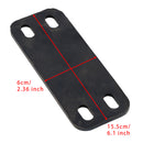 Cab Lower Exhaust Stack Bracket Stainless 14-12998 For Peterbilt 359/379