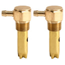 2X 5/16" ID Hose Single Barb Fuel Tank Vent Assy 20560284 For Kenworth Volvo