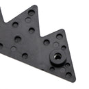 Tri-Color Grille Badge Emblem for Toyota Tacoma TRD Tundra RAV4 Red Scheme