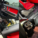 2019-2026  Fit Mercedes Benz W464 W465 Carbon Fiber Seat Side Panel Cover Trim
