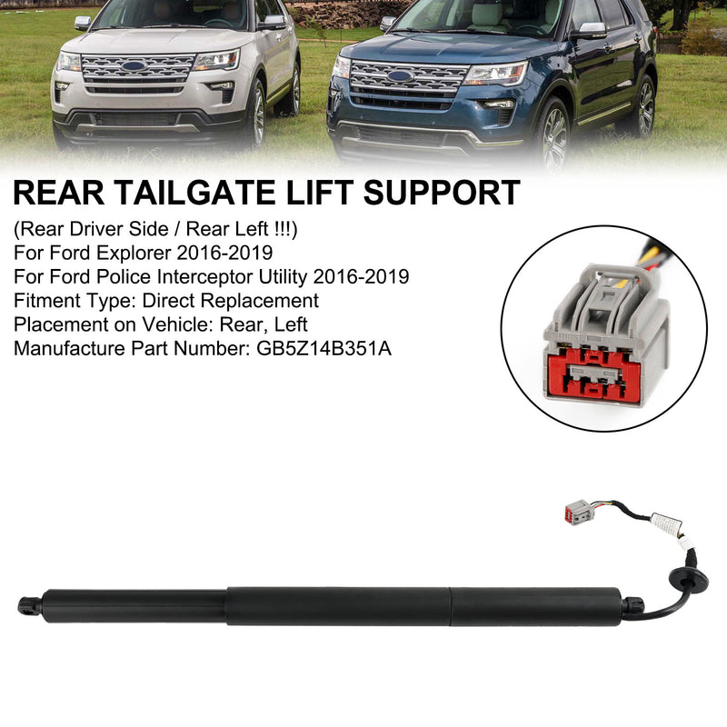 GB5Z14B351A Power Hatch Lift Support fit Ford Explorer 2016-2019 Rear LH Driver